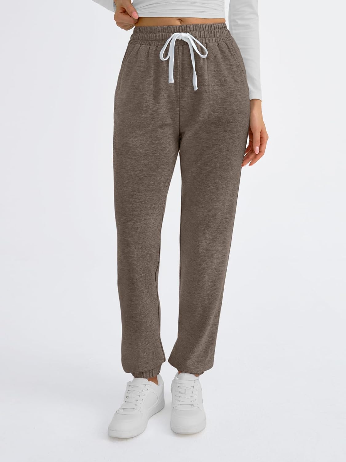 AUTOMET Sweatpants Women with Pockets Lounge Pajama Travel Pants Work Joggers Fall Clothes Winter