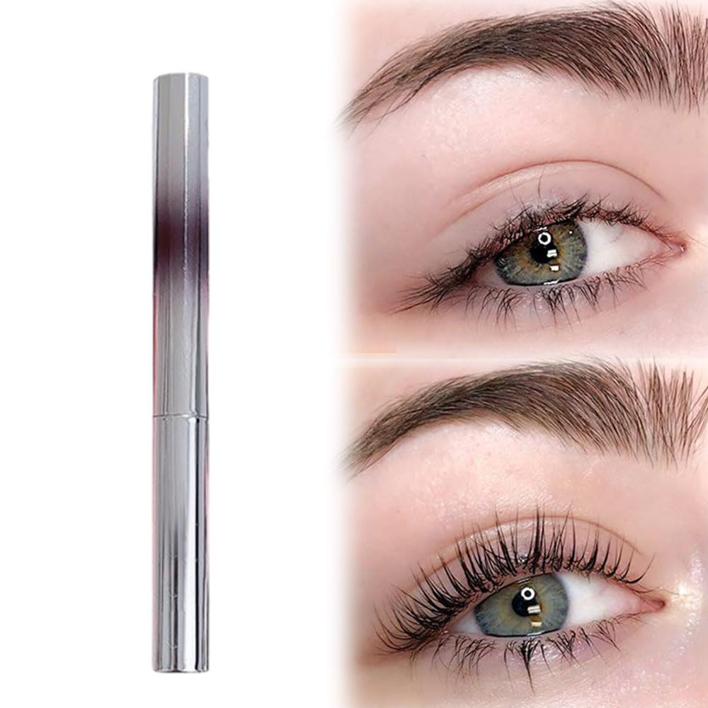 Iron Wand Mascara, 2025 New Metal Wand Mascara Volume and Length Waterproof, Long-Lasting 3D