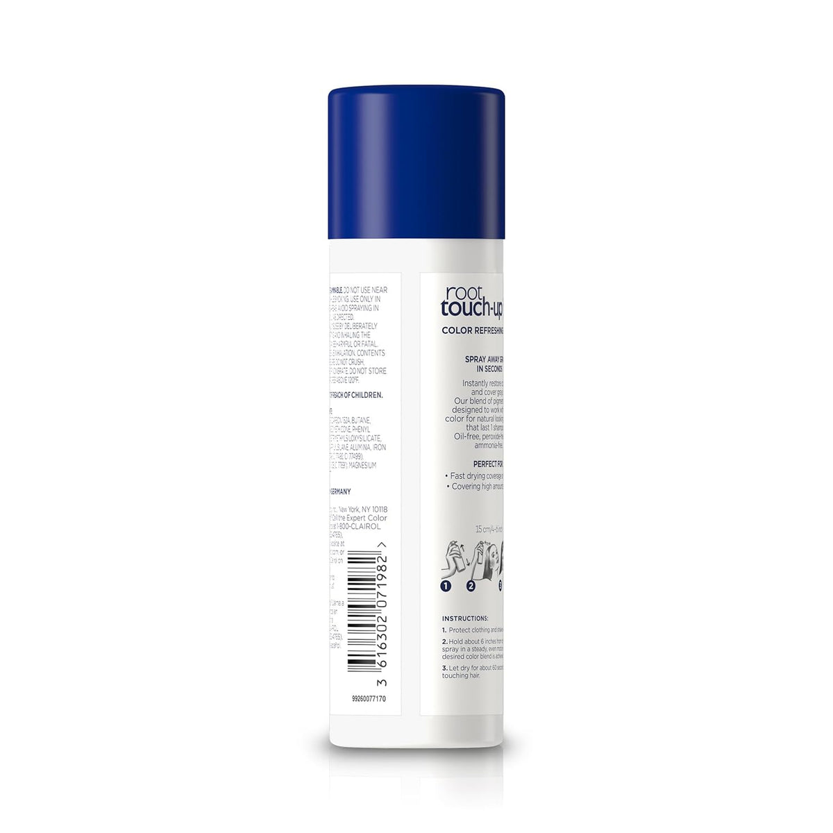 Clairol Root Touch-Up by Nice'n Easy Temporary Hair Coloring Spray, Medium Brown Hair Color, Pack