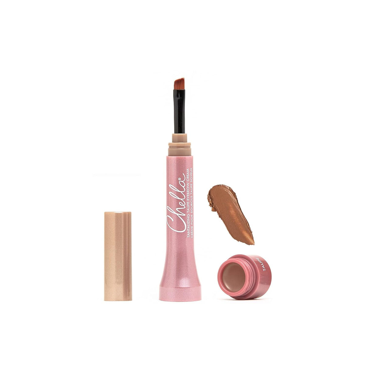 Chella Eyebrow Cream, Tantalizing Taupe - Vegan, Cruelty Free, Paraben Free, Gluten Free Eyebrow
