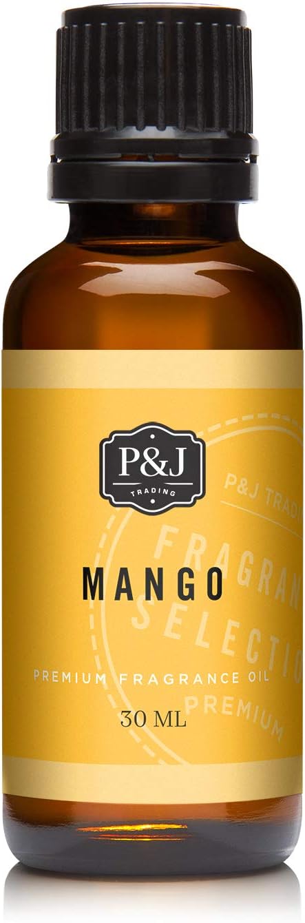 P&J Trading Fragrance Oil | Mango Oil 30ml - Candle Scents for Candle Making, Freshie Scents, Soap