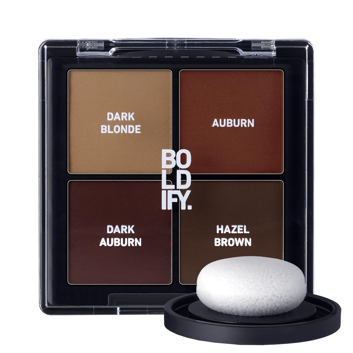 BOLDIFY Hairline Powder Color Sample Kit - Root Touch Up Hair Color for Gray Coverage - Bald Spot
