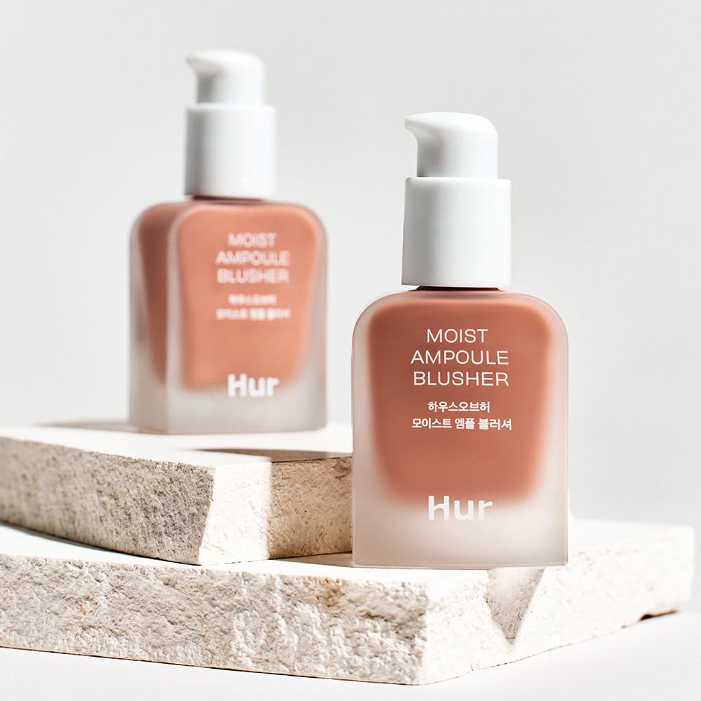 Moist Ampoule Blusher with 50% Moisture Essence | Hydrating & Long-Lasting Blush | 0.68fl.oz (9