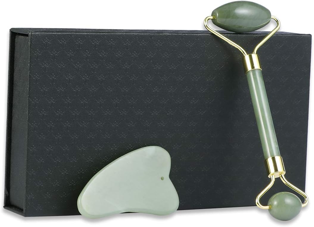 Gua Sha Facial Tools Guasha Tool Gua Sha Jade Stone for Face Skincare Facial Body Acupuncture