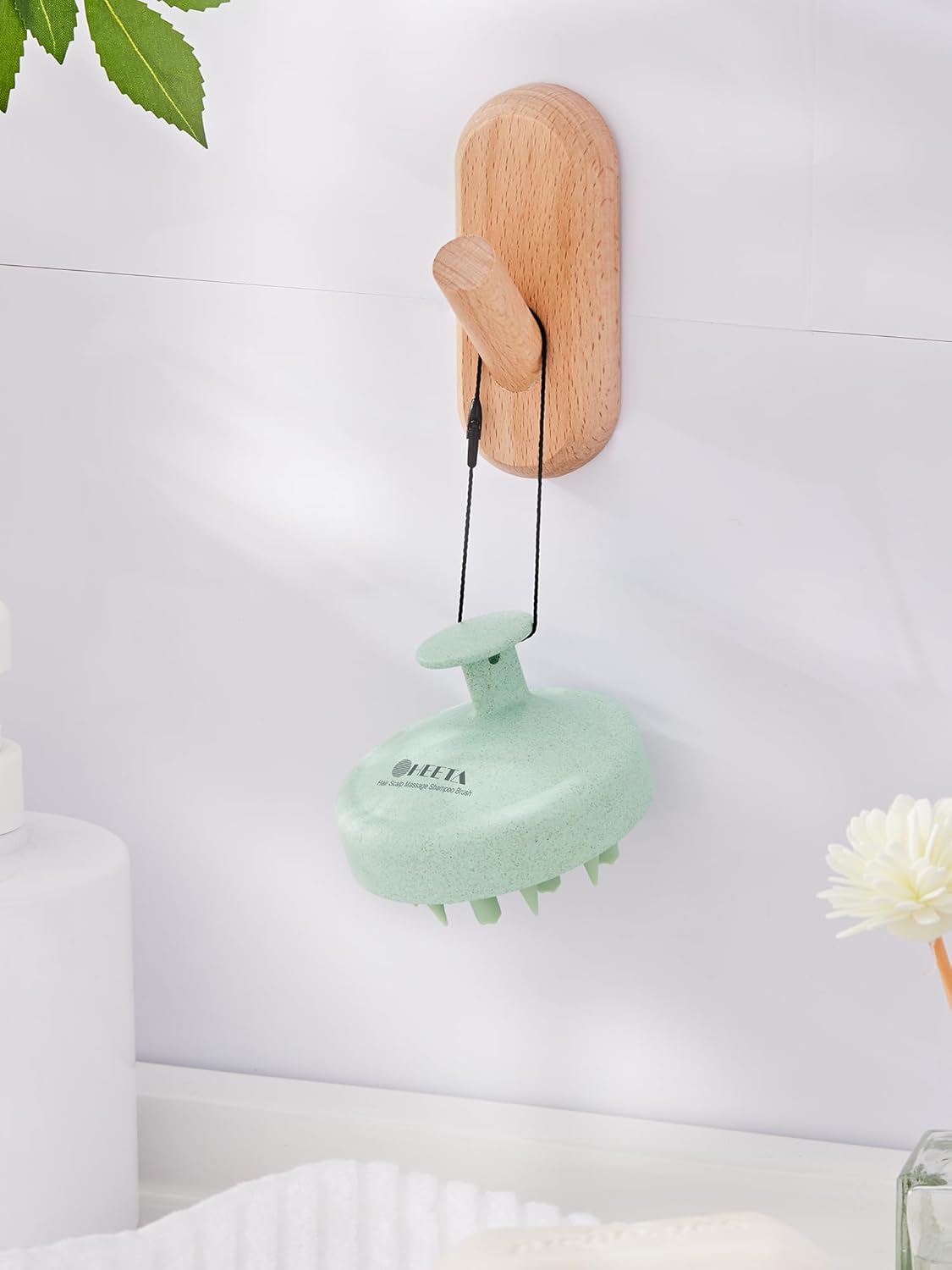 HEETA Hair Scalp Massager for Hair Growth, Shampoo Brush, Scalp Scrubber Exfoliator with Soft