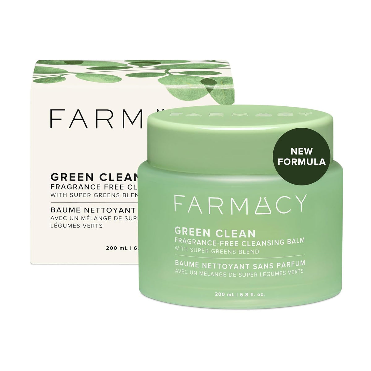 Farmacy Makeup Remover Cleansing Balm - Green Clean Waterproof Makeup Remover + Oil Based Cleanser