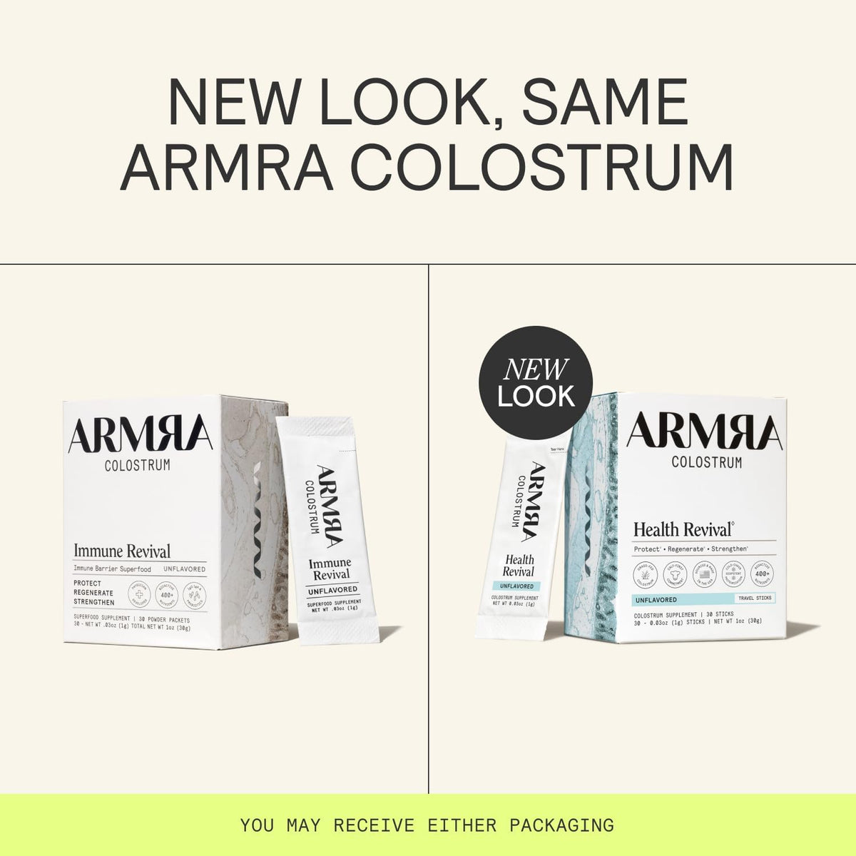 ARMRA Colostrum™ Powder | Unflavored | Gut Health & Bloating | Skin & Hair | Immunity | Keto