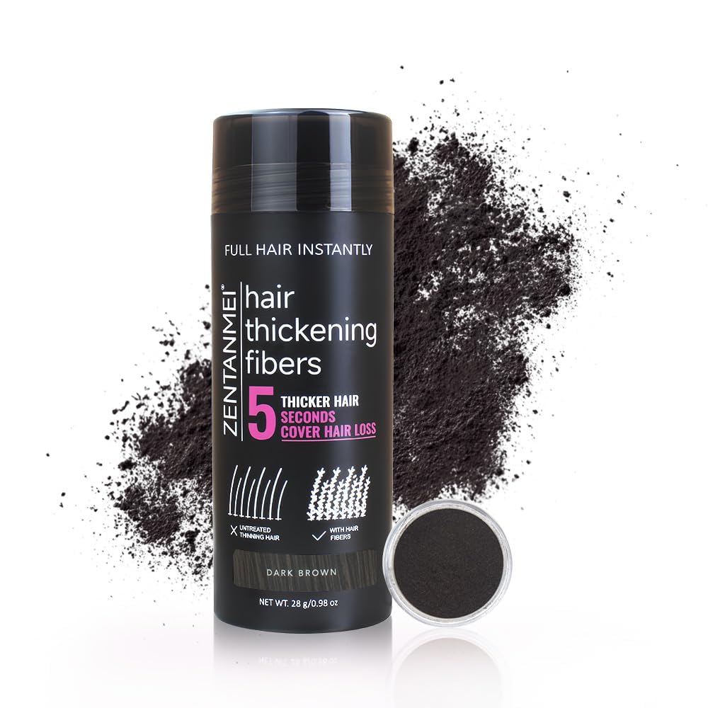 Hair Fibers for Thinning Hair for Women All-Natural Hair Building Fibers 0.98 Oz Hair Volume Powder