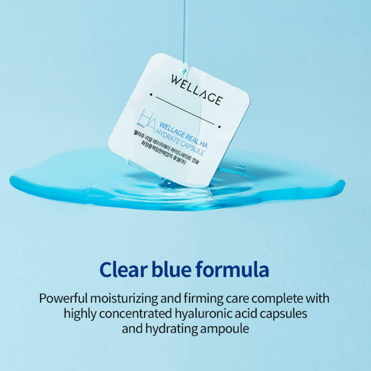 WELLAGE Real Hyaluronic Acid Hydrate One Day Kit Serum 2ea, Korean Beauty Secret Ampoule, High