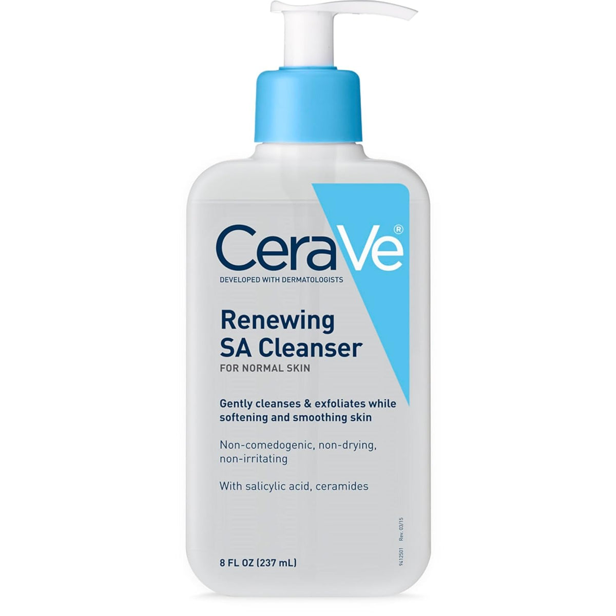 CeraVe Renewing Salicylic Acid Cleanser, Formulated With Hyaluronic Acid, Niacinamide, & Ceramides