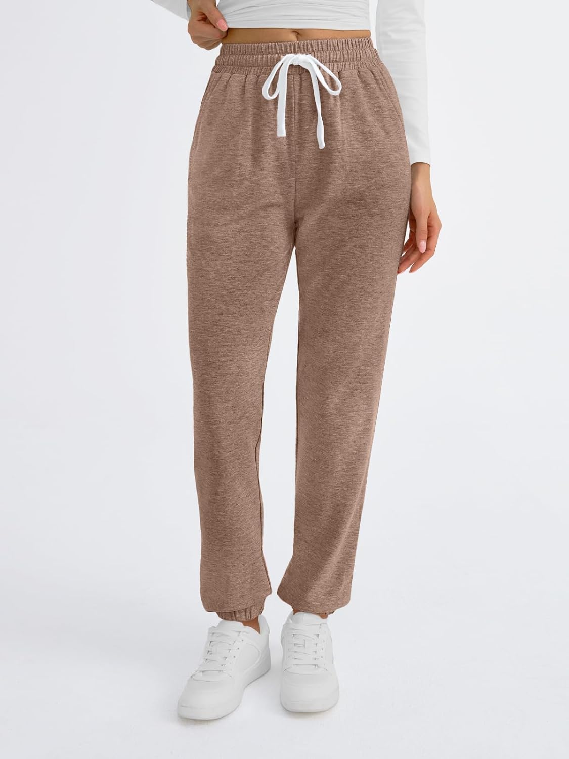AUTOMET Sweatpants Women with Pockets Lounge Pajama Travel Pants Work Joggers Fall Clothes Winter