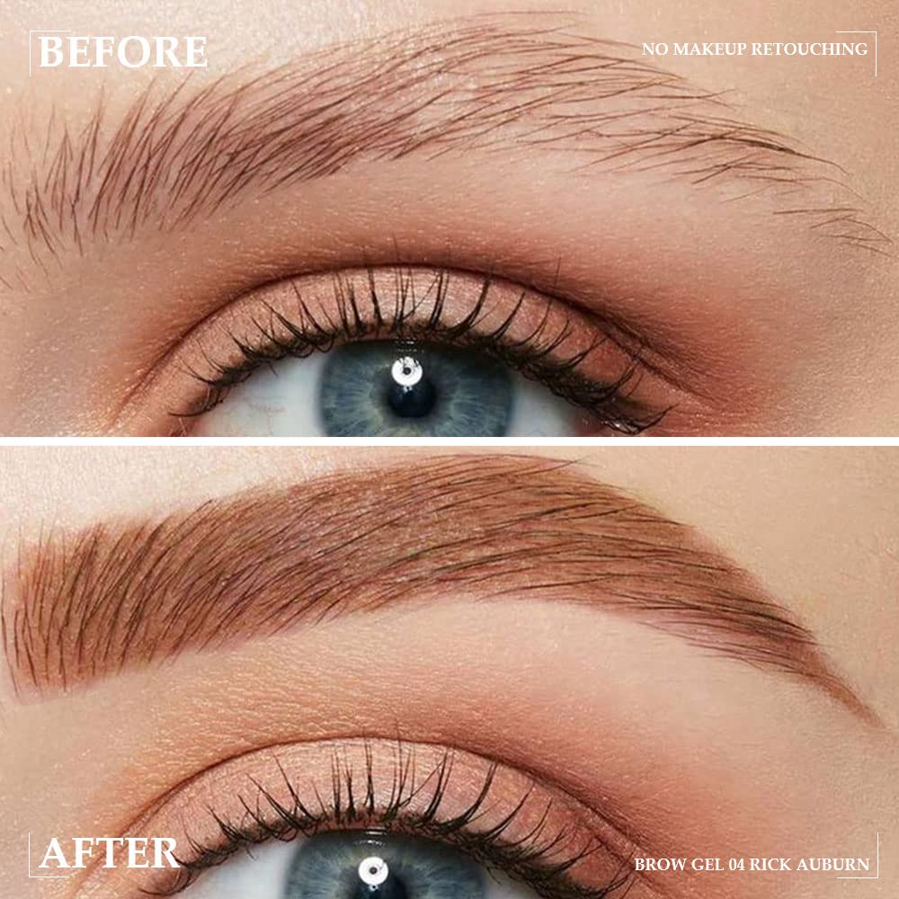 Kaely Thickening Brow Mascara,Tinted Eyebrow Gel Waterproof,Eyebrow Color Makeup,Brow Fast