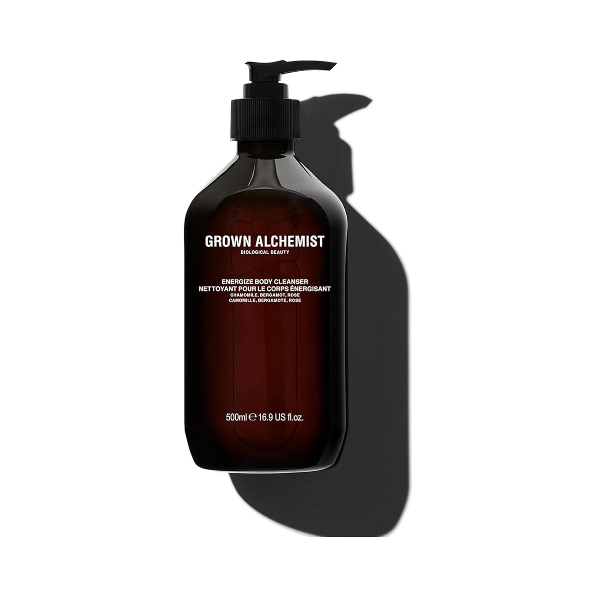 Grown Alchemist Energize Body Cleanser. Chamomile, Bergamot & Rose Body Cleanser. Gentle Body Wash.