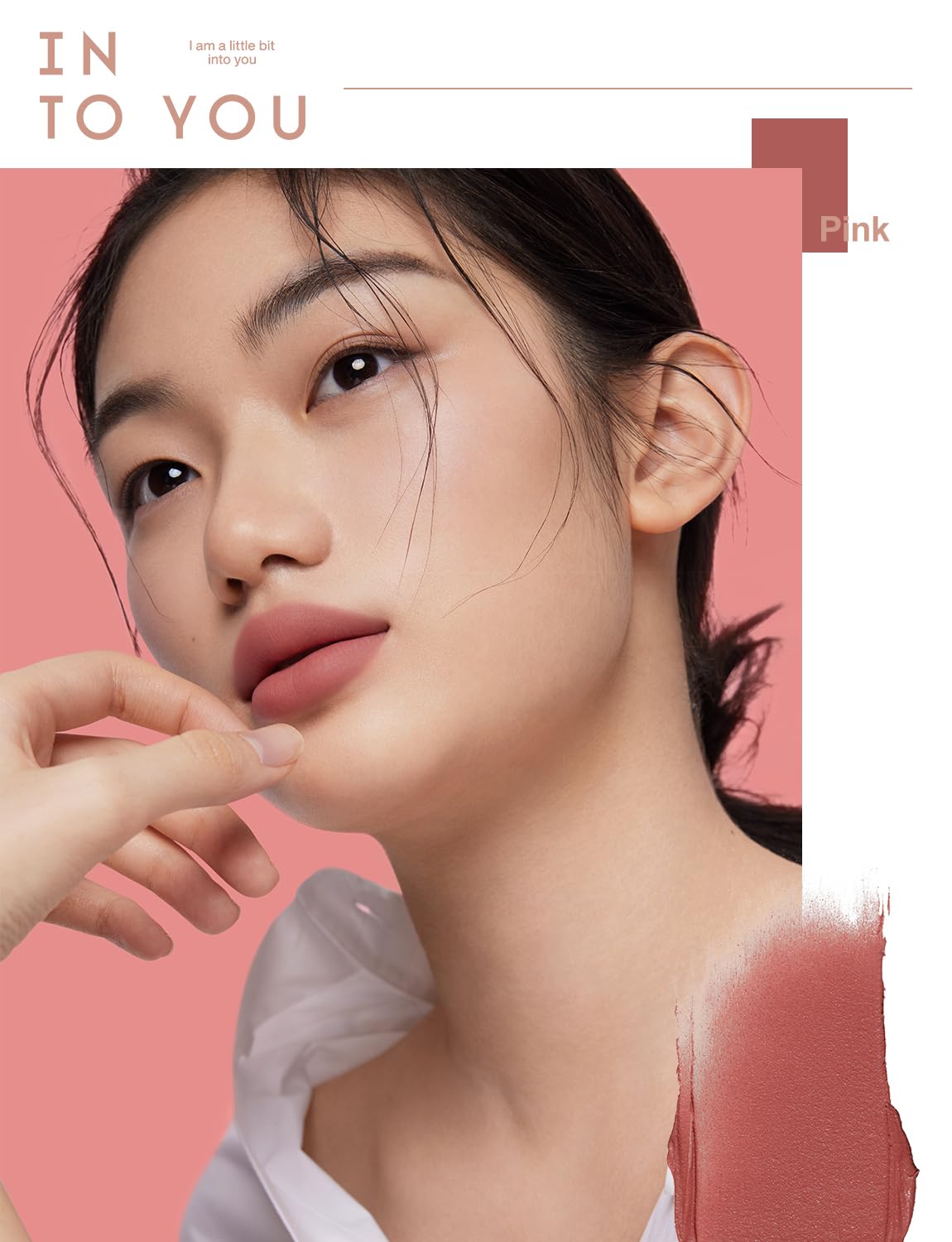 INTO YOU Matte Lipstick Velvet Lip Stain Lip Mud Long Lasting Waterproof Lip Stain Lip Gloss Makeup