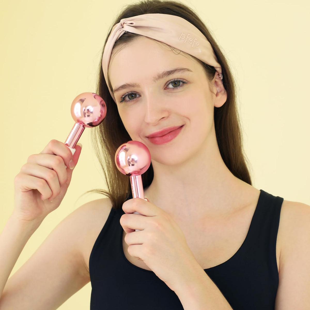 Ice Globes for Face & Eyes, Unbreakable Stainless Steel Cryo Sticks for Beauty Routines, Facials