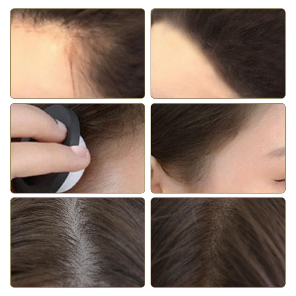 Root Touch Up Hair Powder, Instantly Gray Hair Root Cover Up Hairline Powder, Hair Concealer For