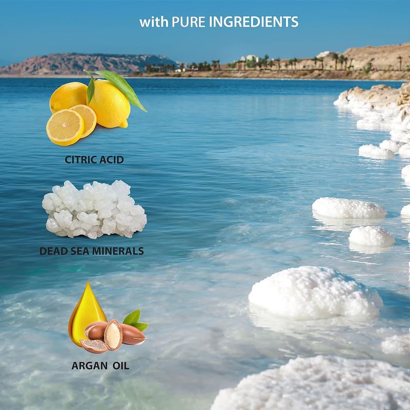 Dead Sea Collection Argan Body Wash for Women and Men - with Pure Dead Sea Minerals and Argan Oil