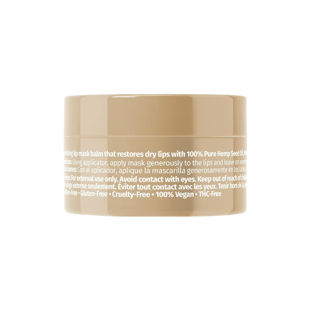 Hempz Hydrating Lip Sleeping Mask - Whipped Vanilla (.95 Oz.) | Overnight Hydrating Lip Balm for
