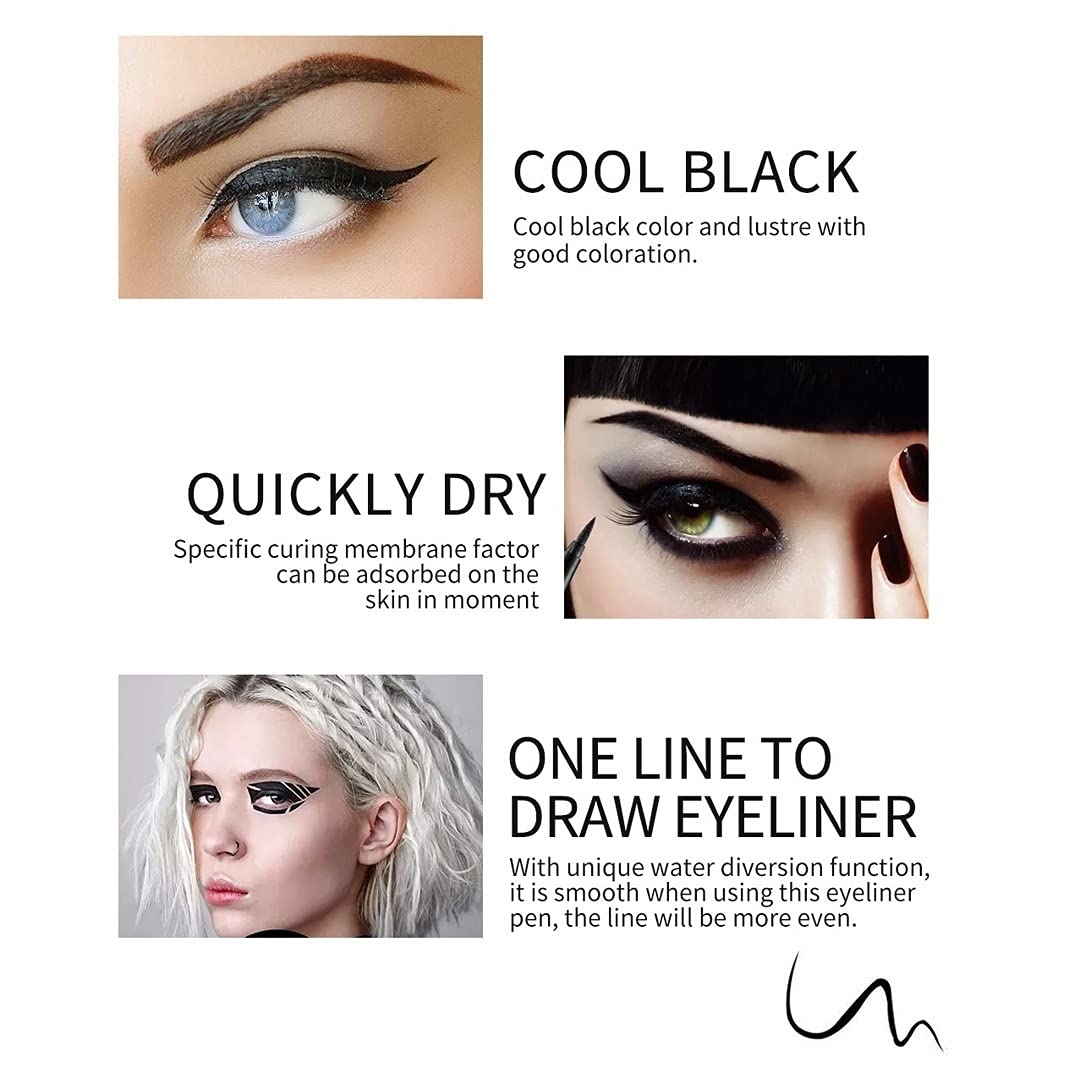 Kaely 12Pcs Glitter Gel Eyeliner Pencil Set for Women, Color Eye Liner Waterproof Smudge Proof with