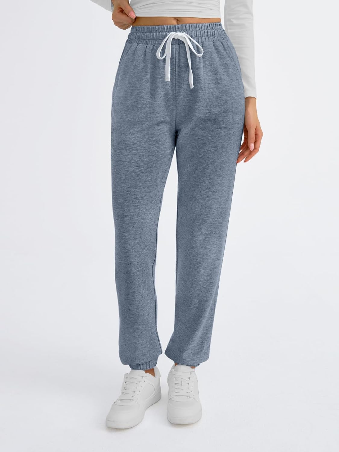 AUTOMET Sweatpants Women with Pockets Lounge Pajama Travel Pants Work Joggers Fall Clothes Winter