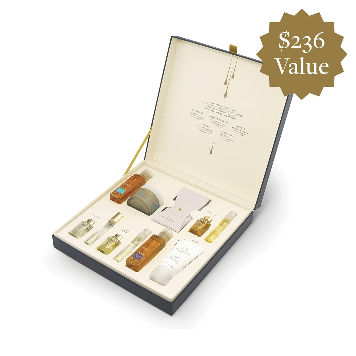 Aromatherapy Associates Our Favorite Moments. Luxurious Gift Collection of Bath and Shower Oils