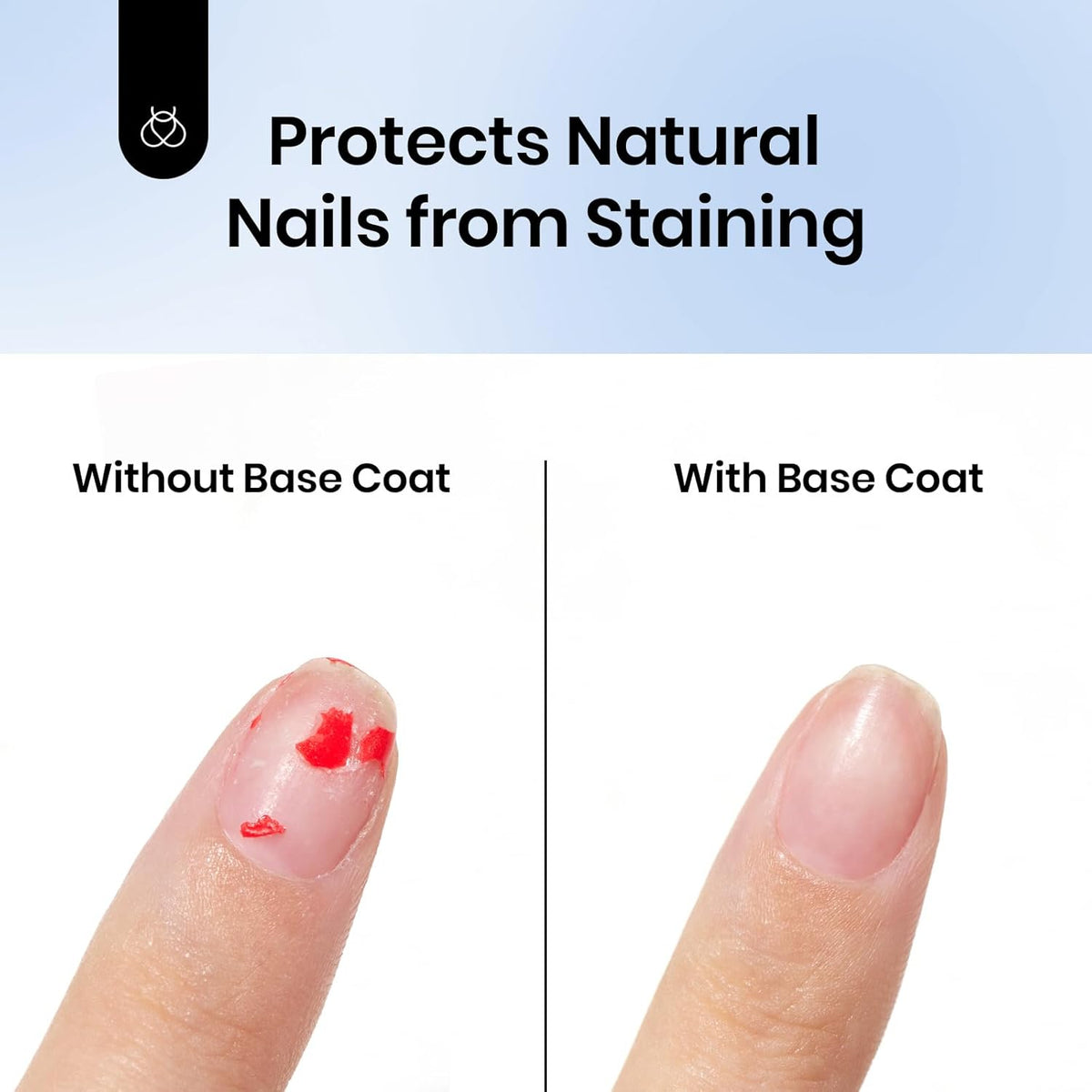 beetles Gel Polish Base Coat 15ml for Gel Nail Polish Soak Off LED Nail Lamp Upgraded Formula