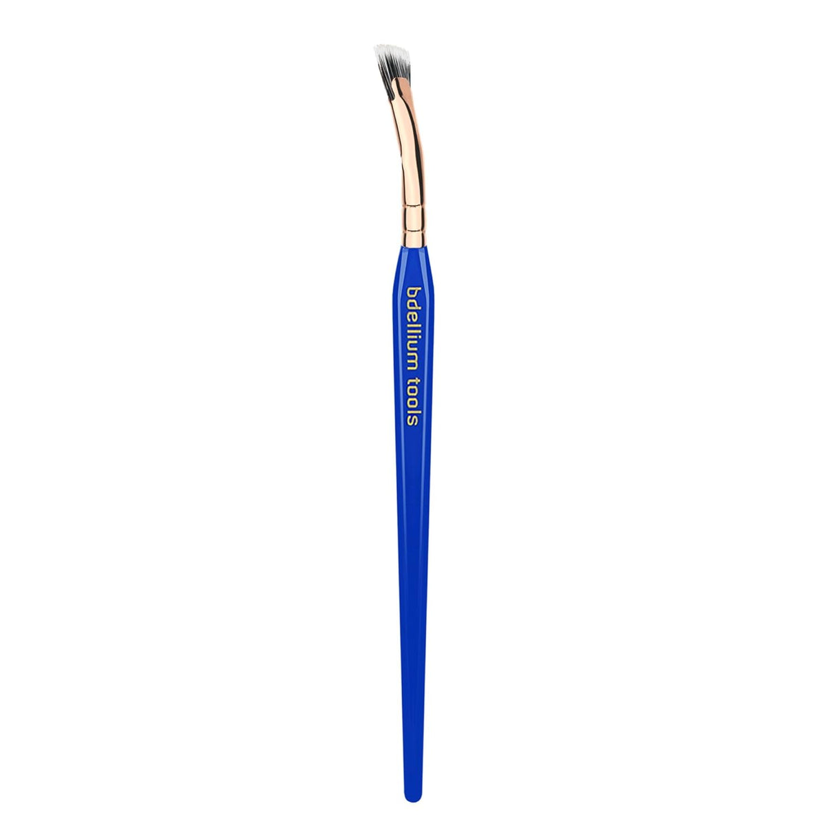 Bdellium Tools Professional Makeup Brush - Golden Triangle 730 Bent Mascara Fan - With All Vegan