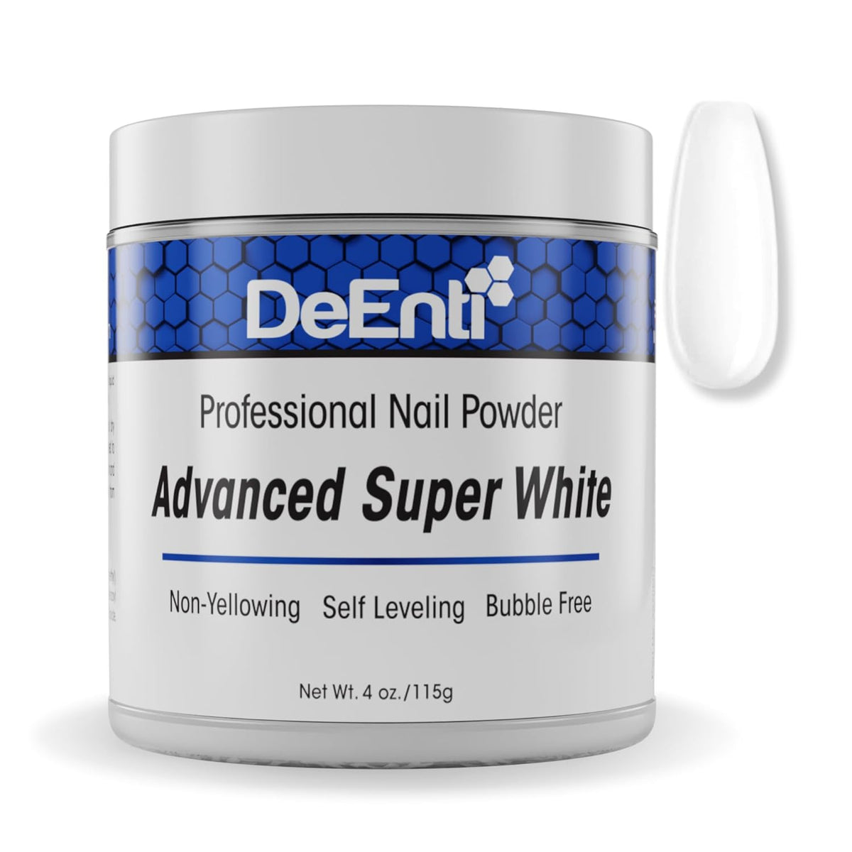 Acrylic Nail Powder, 4oz Bright White Acrylic Powder Dip for Nails, Long Lasting Salon Quality