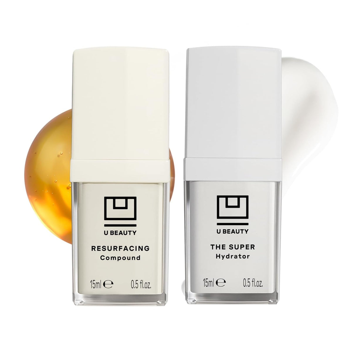 U Beauty - The U Beauty Duo - Resurfacing Compound & SUPER Hydrator Set - Vitamin C & E, Retinol