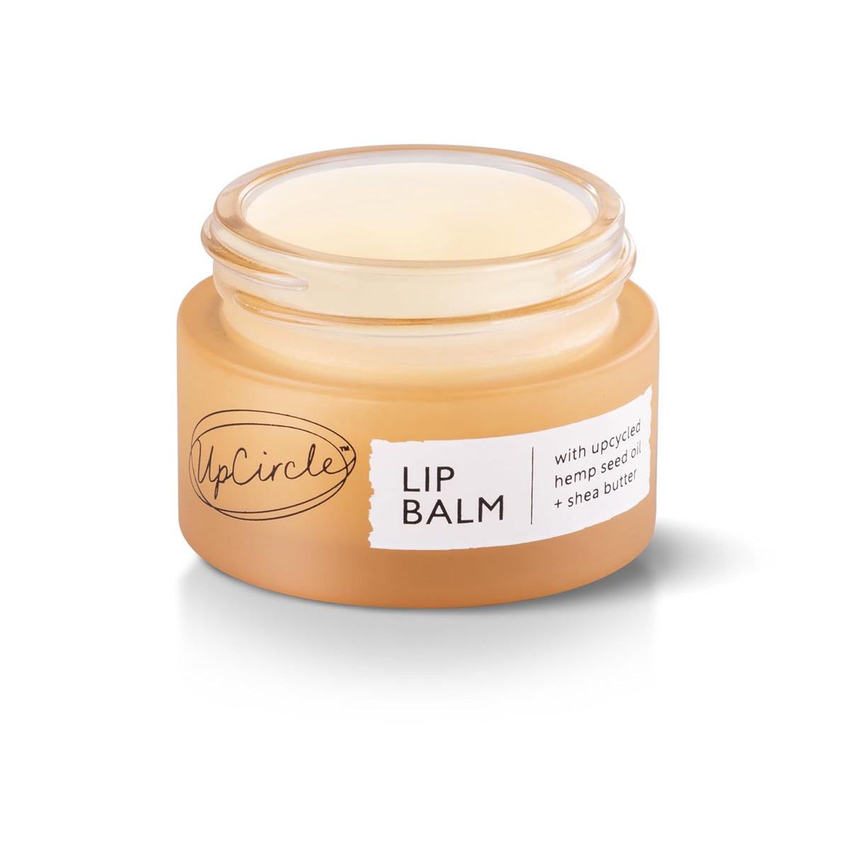 UpCircle Lip Balm with Hemp Seed Oil + Shea Butter 15ml – Hydrating + Plumping – Rosehip +