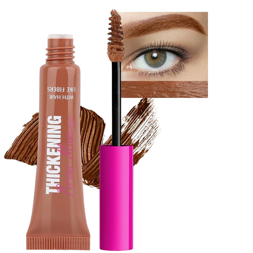 Kaely Thickening Brow Mascara,Tinted Eyebrow Gel Waterproof,Eyebrow Color Makeup,Brow Fast