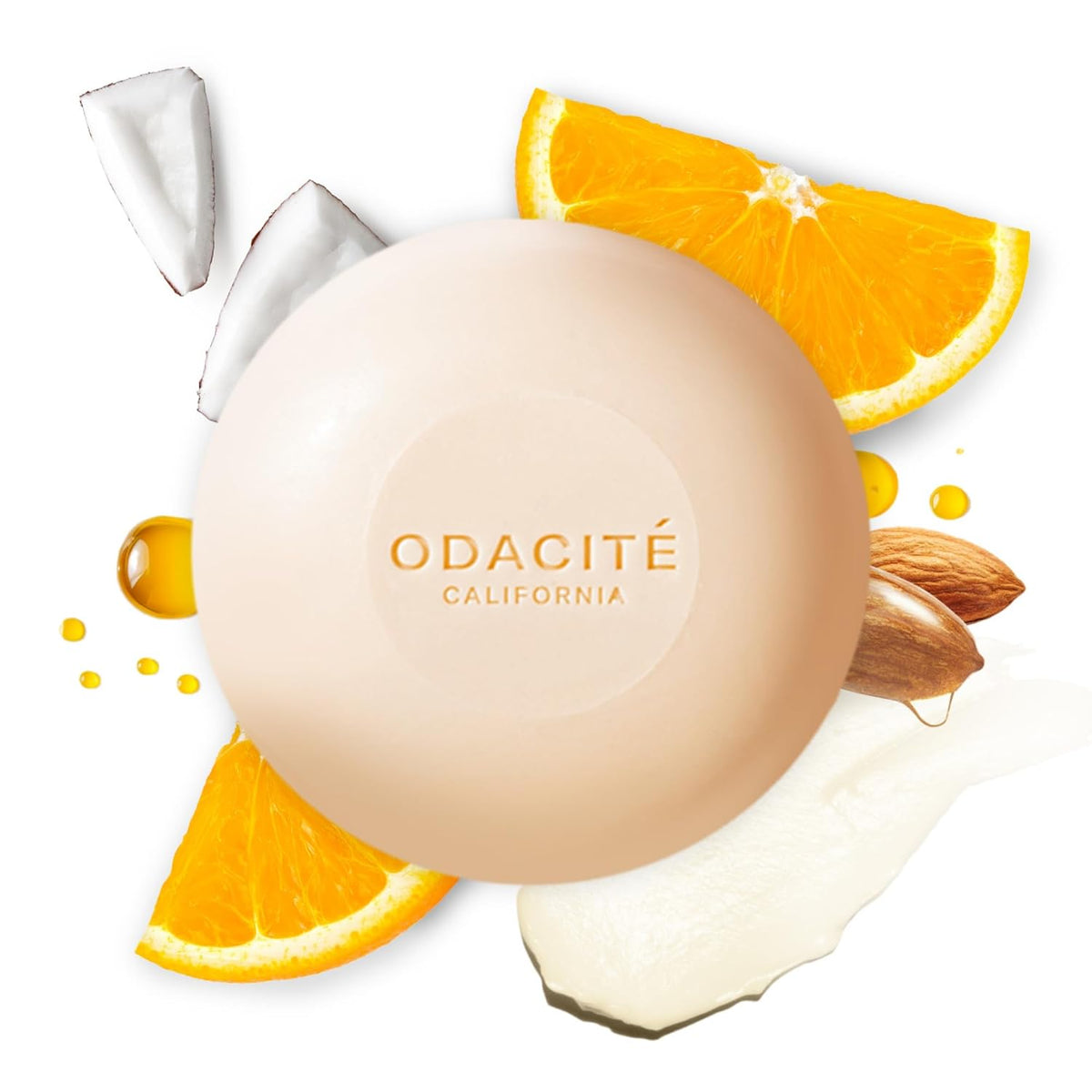 ODACITE Odacité Shampoo Bar for Hair Care - Argan & Coconut 552M Natural Soap Bar - Cleansing