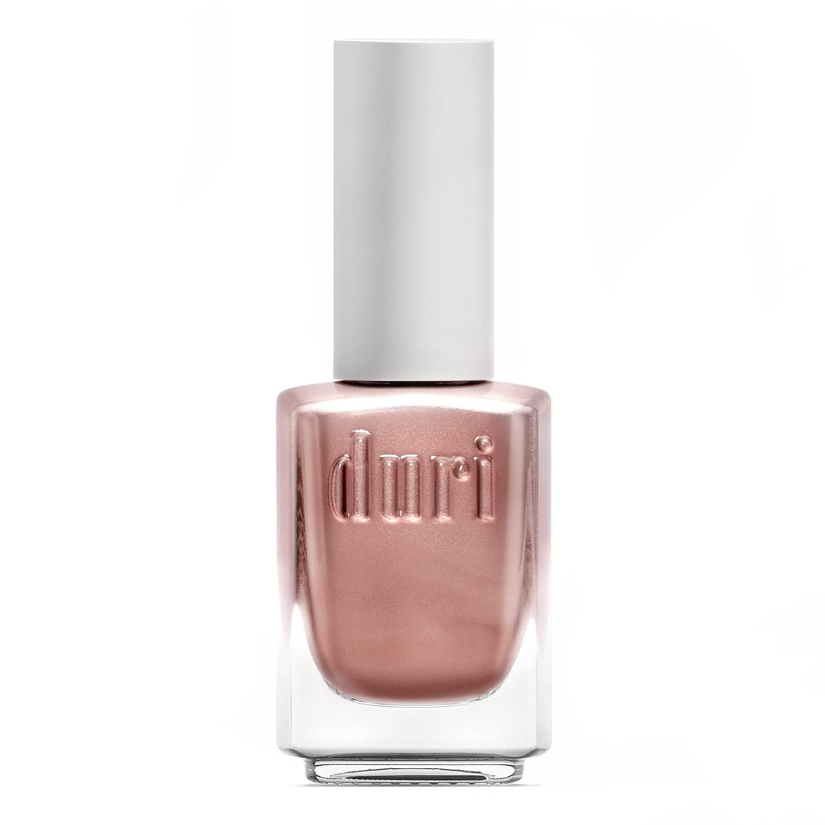 duri Nail Polish, 539 Path Of Light, Rose Gold Metalic, Semi Sheer Coverage, Glossy Finish, Fast