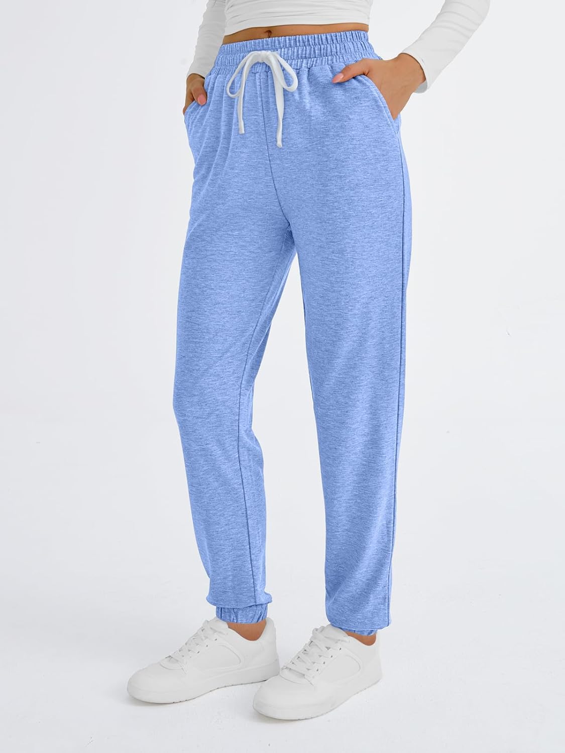 AUTOMET Sweatpants Women with Pockets Lounge Pajama Travel Pants Work Joggers Fall Clothes Winter