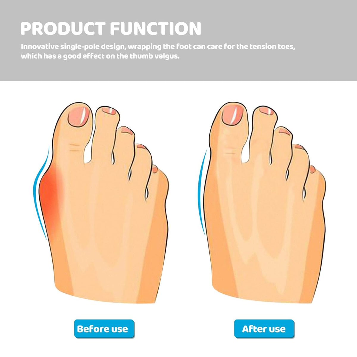 DOITOOL Silicone Toe Separators for Pedicure: 32PCS Flower Toe Separators Toe Nail Separators Toes