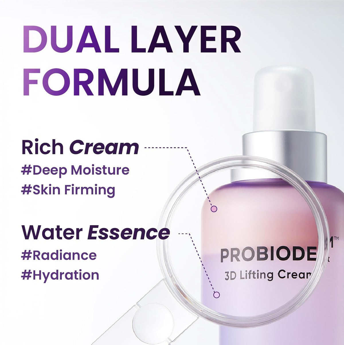 Probioderm™ 3D Lifting Cream Mist 3.38 fl oz (100 ml) | Face Moisturizers, Hydrating Glowing Serum