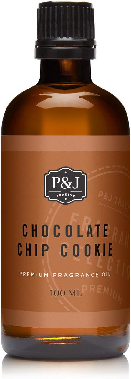 P&J Trading - Chocolate Chip Cookie Scented Oil 100ml - Fragrance Oil for Candle Making, Soap