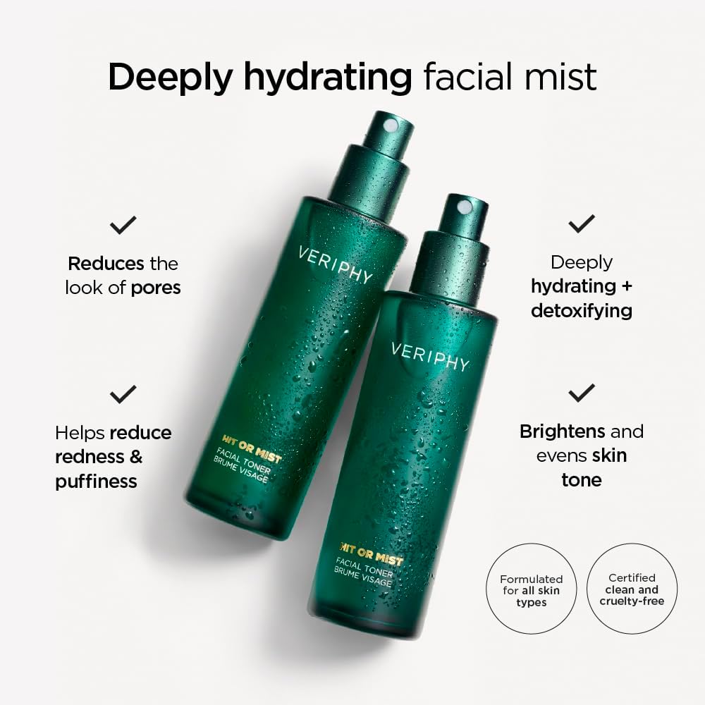 Hit or Mist Facial Toner | Ultra-Luxe Hydrating Mist | Soothes & Revives Skin for All Skin Types |