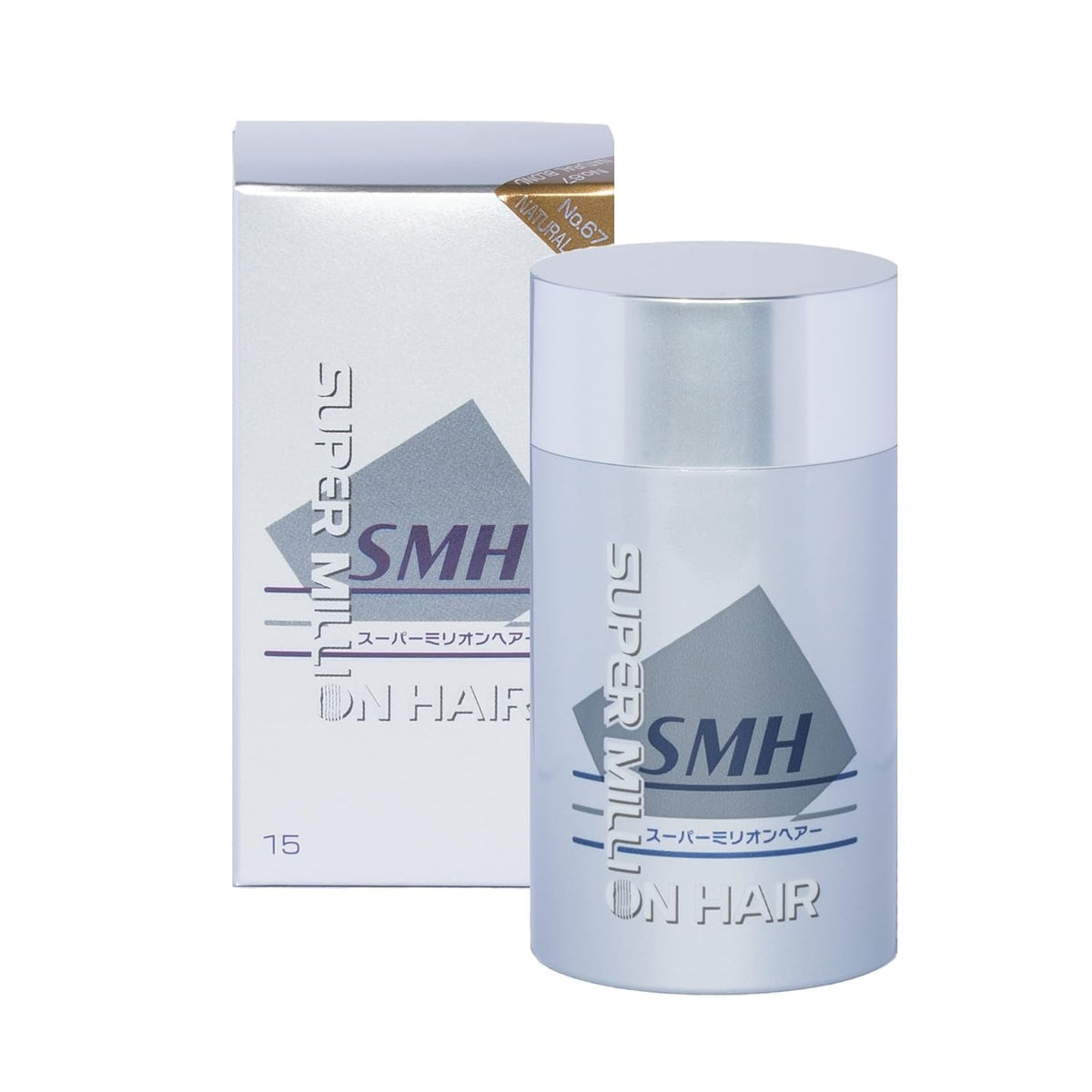 SMH Hair Fibers MADE IN JAPAN – Instantly Conceals Thinning Hair –Long-Lasting – Sweat, Water &
