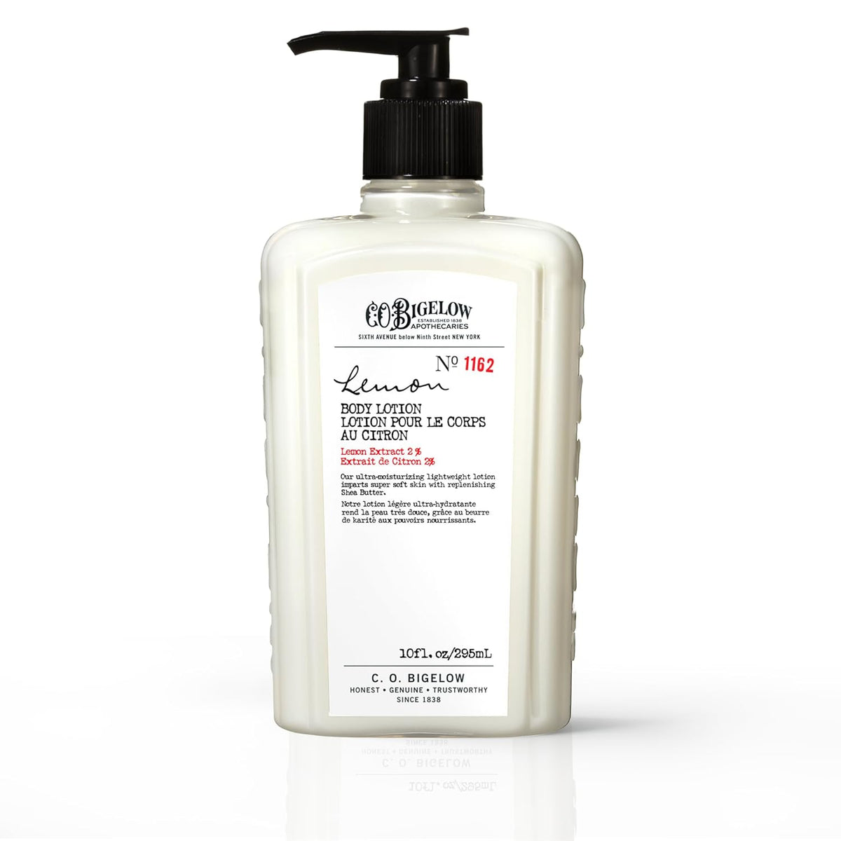 C.O. Bigelow Lemon Body Lotion, Moisturizing Body Lotion for Dry Skin with Shea Butter & Lemon