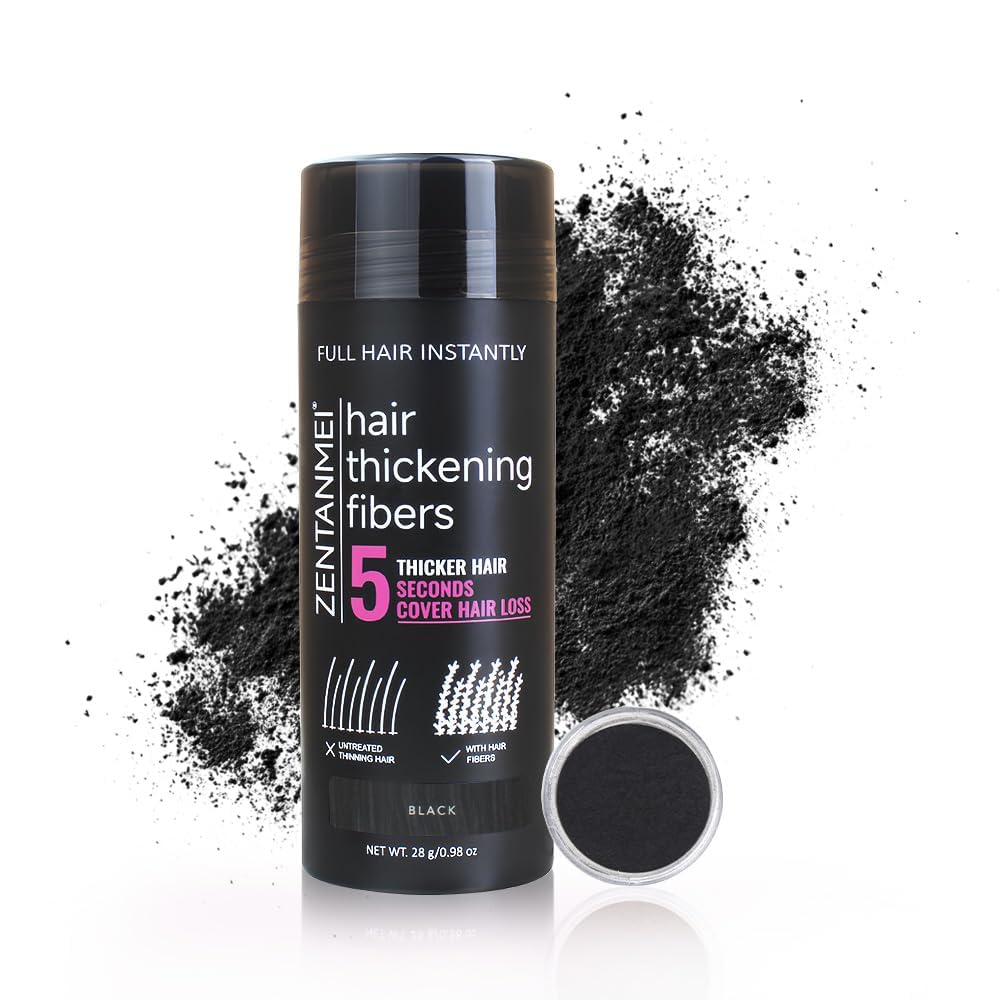 Hair Fibers for Thinning Hair for Women All-Natural Hair Building Fibers 0.98 Oz Hair Volume Powder