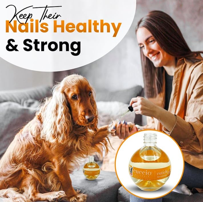 Warren London Dog Cuticle & Nail Revitalizing Oil | Moisturize, Strengthen, and Nourish | Vitamin E