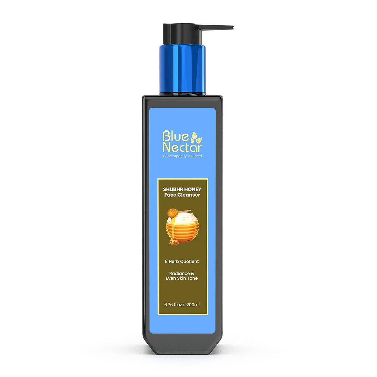 Blue Nectar Ayurvedic Honey and Aloevera Face Wash and Makeup Remover | Daily Facial Cleanser for