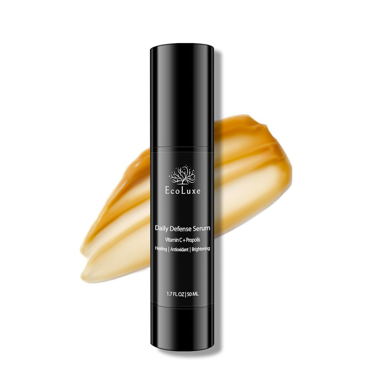 Vitamin C & Propolis Serum – Daily Defense Brightening & Hydrating Antioxidant Face Serum for
