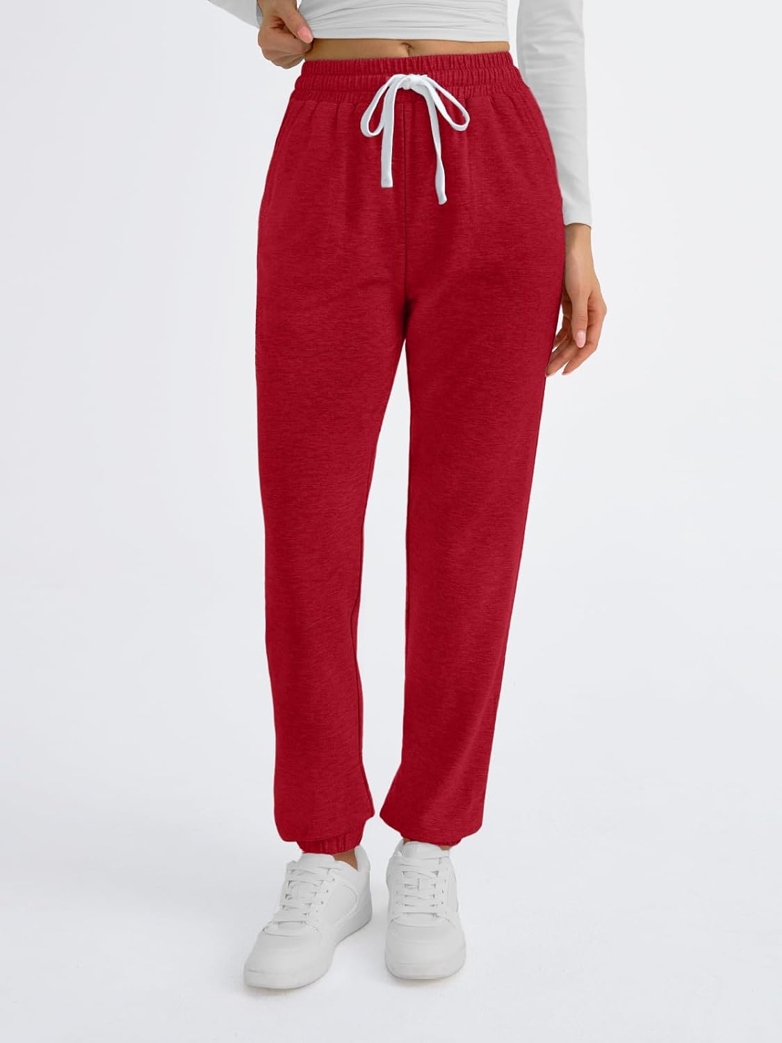 AUTOMET Sweatpants Women with Pockets Lounge Pajama Travel Pants Work Joggers Fall Clothes Winter