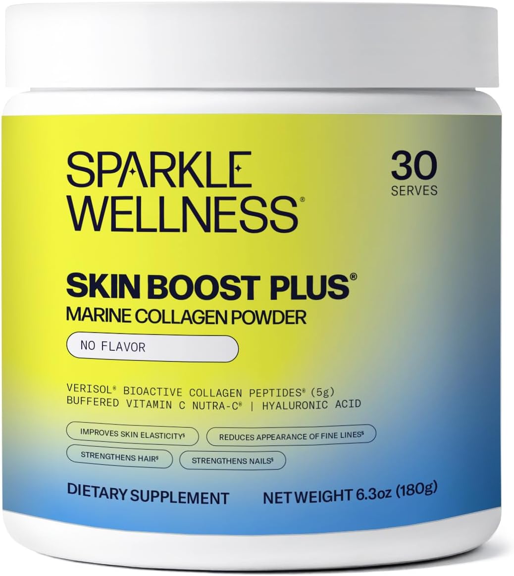 Marine Skin Boost Plus (No Flavor) [30-Serves] | Collagen Powder Supplement with Marine-derived