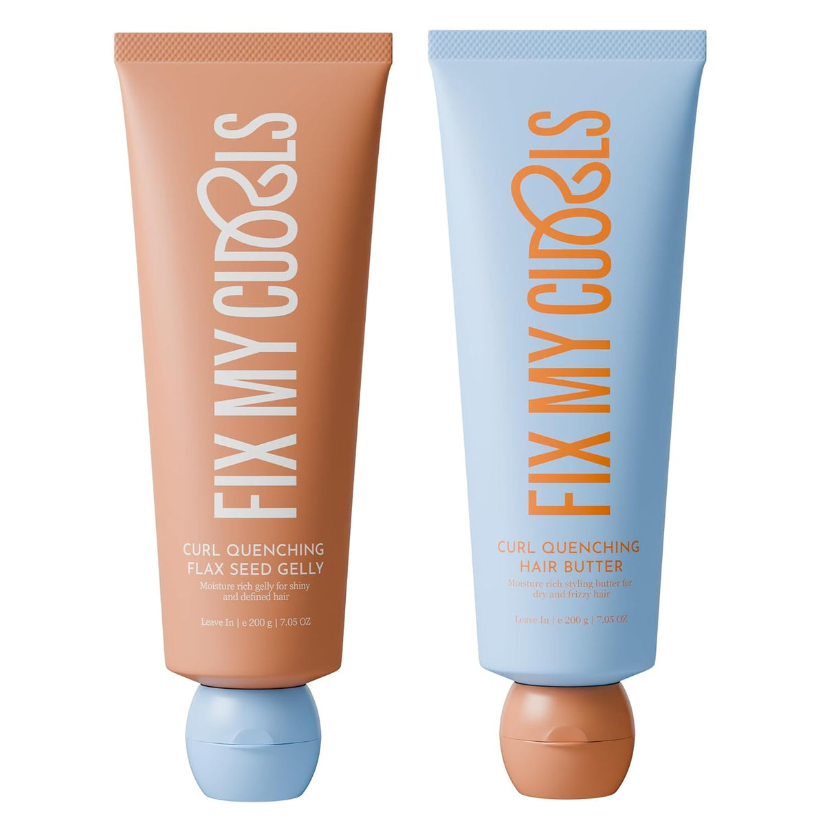 Curl Quenching Moisture Styling Duo | For Curly, Wavy, Dry, Frizzy Hair| Curl Activator with Chia &
