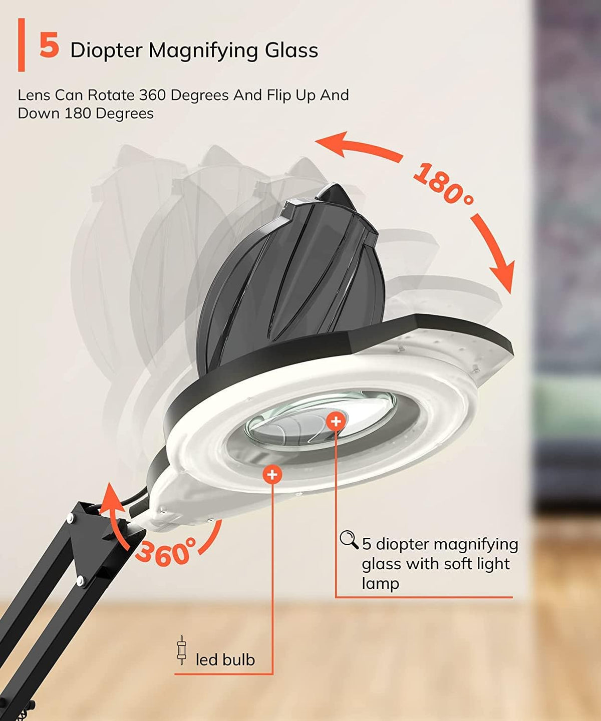 TASALON 2-in-1 Professional Facial Steamer, Hot Ozone Face Steamer for Facial with 5X Magnifying