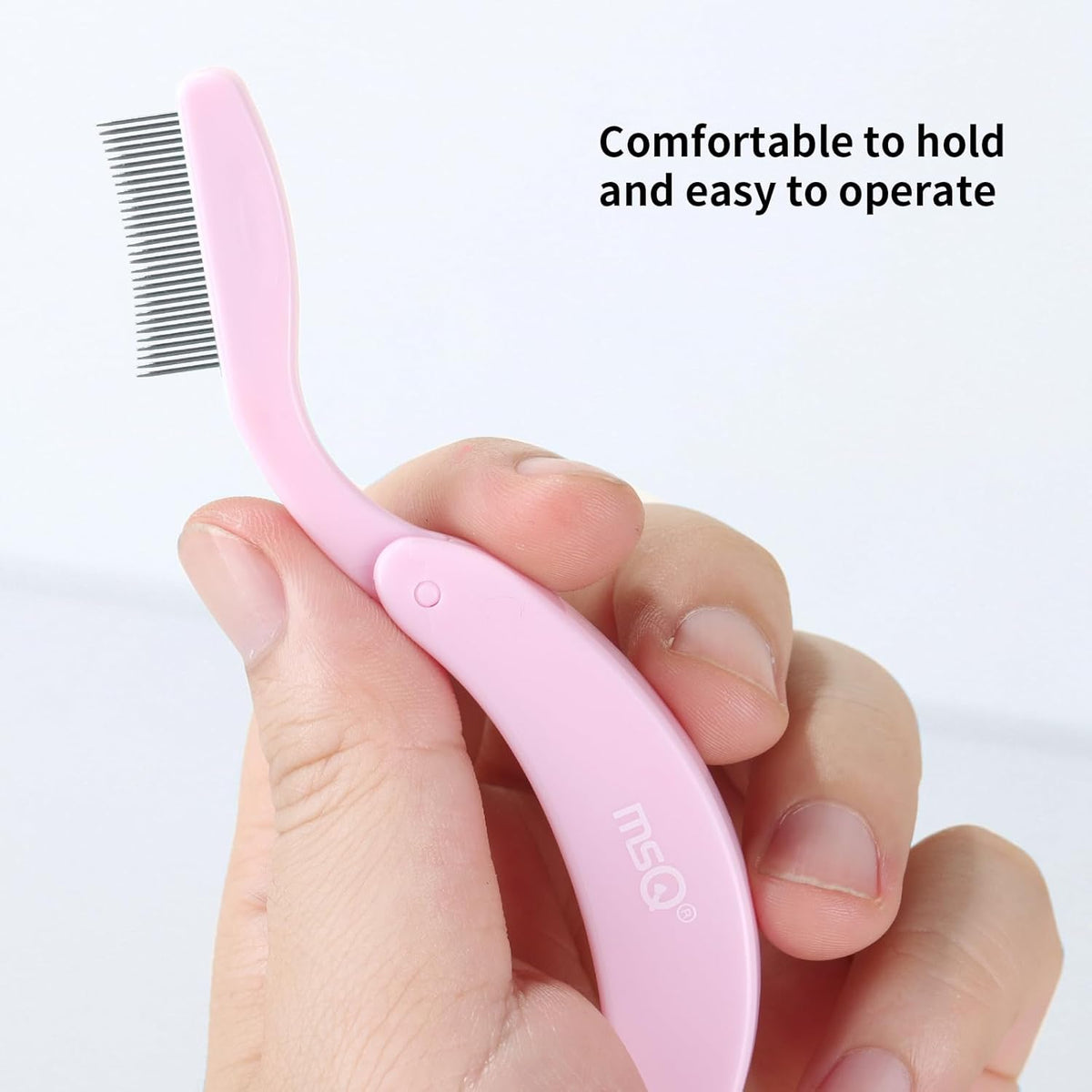 Eyelash Comb MSQ Eyelash Separator Tool Eyelash Comb Separator Folding Eyelash Brush Separator Lash