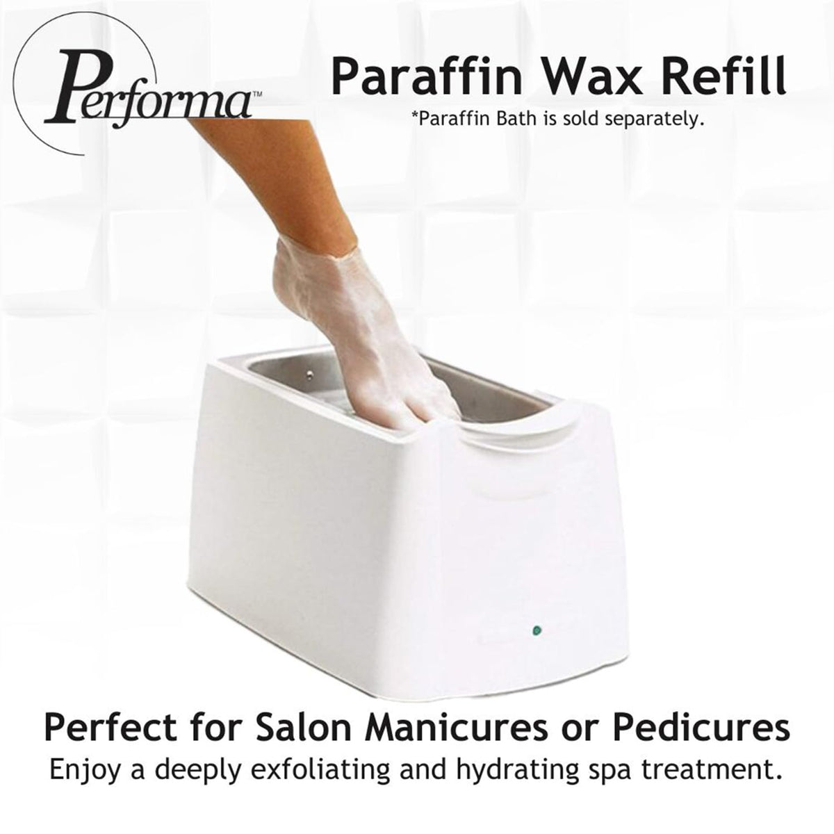 Performa 44014 Paraffin Wax Refill Wintergreen Scented Blocks, 6 Lbs, 1 Lb Blocks, Paraffin Bath